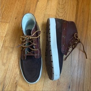 Polo Ralph Lauren brown suede boots